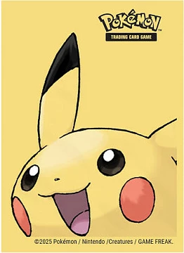 Mbështjellës për karta Ultra PRO 16539, Pikachu Pokémon, standard 63.5 x 88.9 mm, zi/verdhë