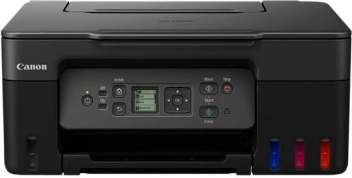 Printer multifunksional Canon PIXMA G3570 3-në-1 Inkjet MegaTank Wi‑Fi (5805C006), i zi