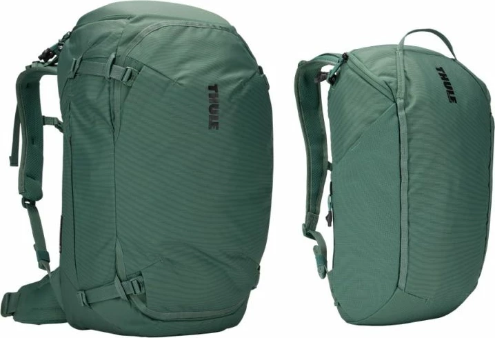 Çantë shpine udhëtimi Thule Landmark 60L femra, e gjelbër
