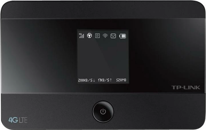Ruter Wi‑Fi mobil 4G/LTE, TP-Link M7350, 150 Mbps, dual-band 2.4/5 GHz, deri 15 përdorues, bateri 2550mAh, slot Micro‑SD