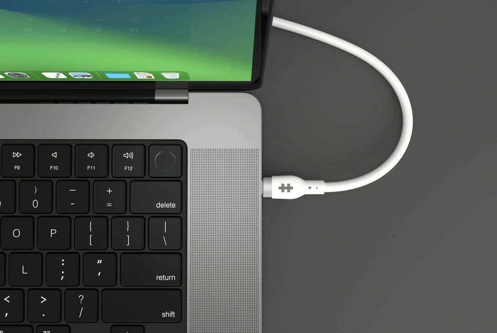 Kabllo USB-C Targus 1M, 240W, e bardhë