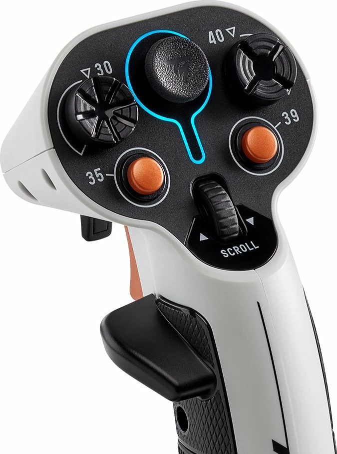 Joystick Thrustmaster Sol-R 2 HOSAS Space Sim Duo, wired, 88 butona, RGB, set duo, bardhë/zi