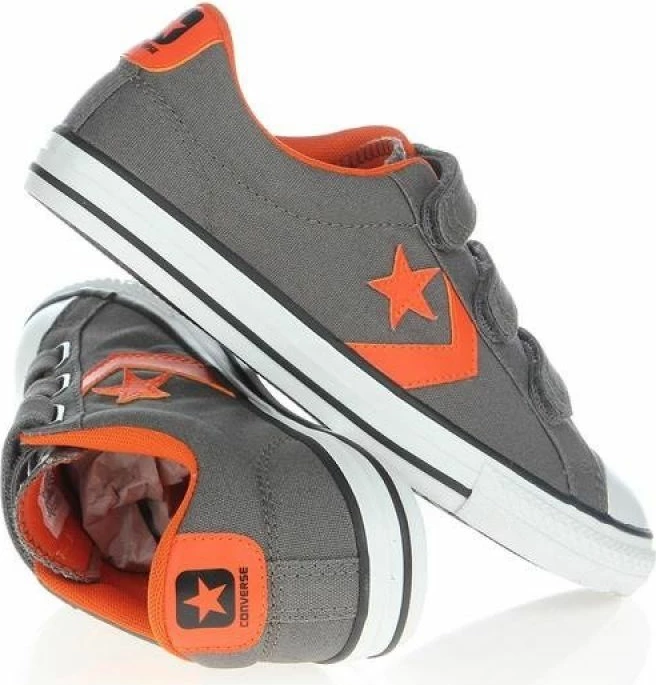 Atlete për fëmijë Converse, gri/portokalli [Madhësia: 33.5]
