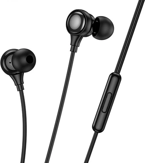 Kufje me tela HOCO M116 Benevolent, in-ear, e zezë