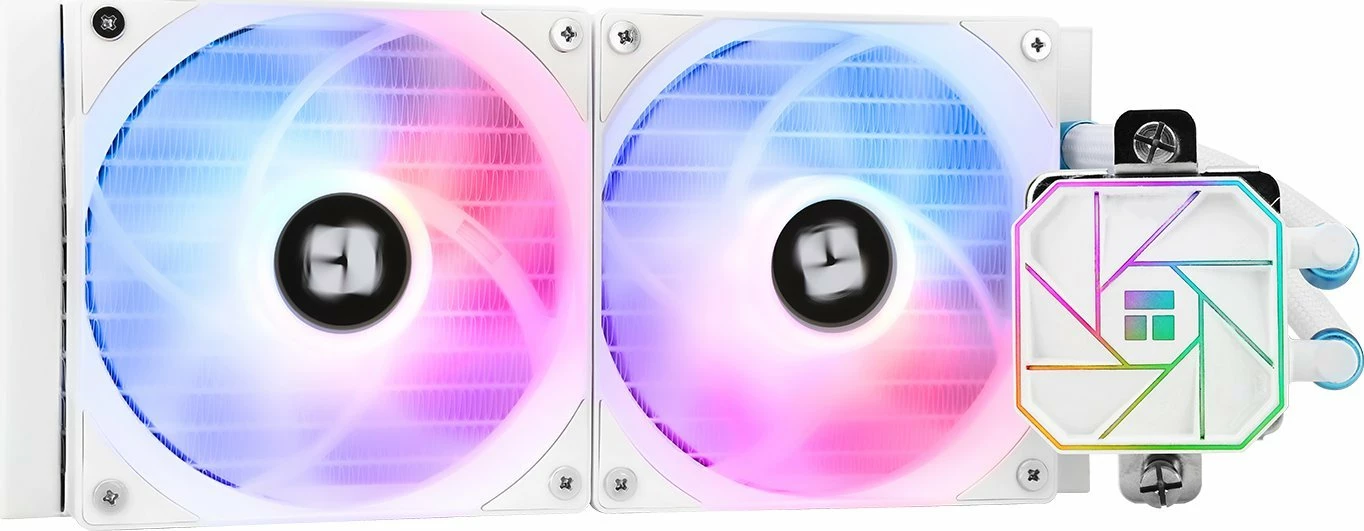 Ftohës procesori me ujë Thermalright Aqua Elite 240 V3 240 mm ARGB, 2x120 mm, bardhë