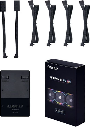 Kontroller/Hub Lian Li UNI HUB SL-INF, për UNI FAN, i zi