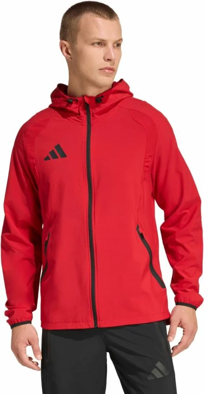 Jakne meshkuj adidas Tiro 26 Travel KD3337, e kuqe