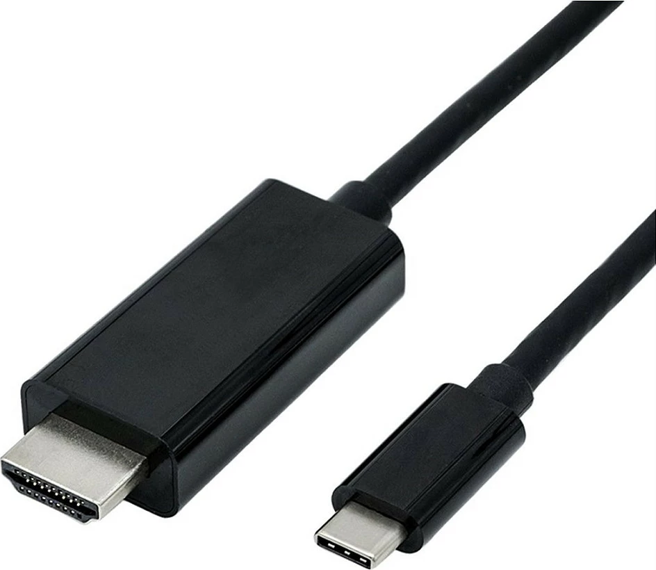 Kabllo adapter ROLINE USB-C në HDMI, 3 m, 4K, e zezë