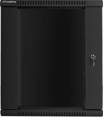Kabinet për server Lanberg WF01-6415-10B, 19", i zi