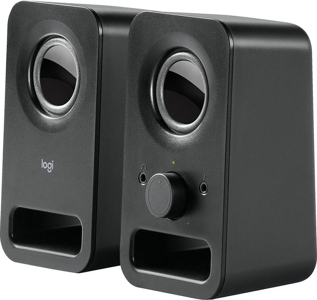 Bokse Logitech Z150, 2.0 kanale, me kabllo, 3 W, të zeza
