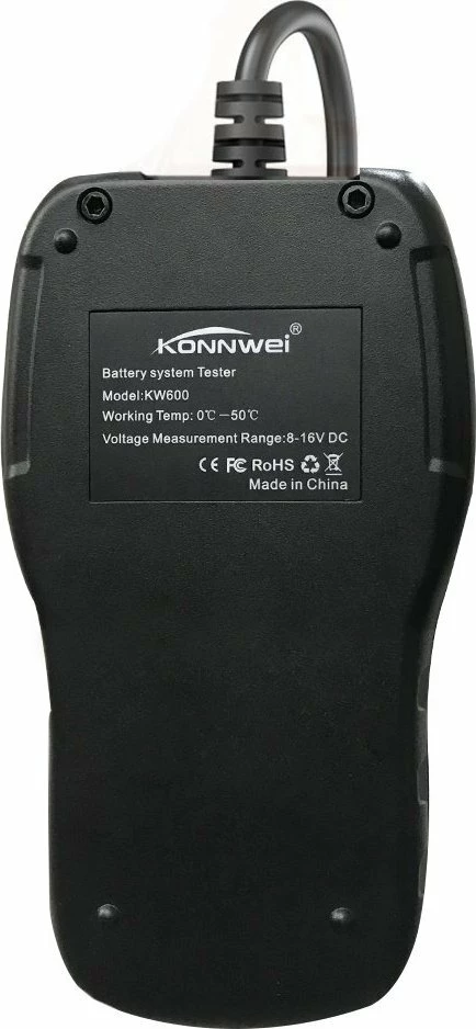 Testues baterie Konnwei KW600 12V me ekran LCD