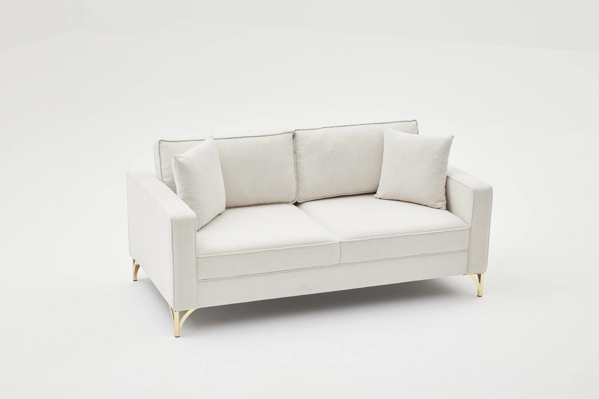 Divan dy vendësh Atelier del Sofa, Berlin, krem, ar
