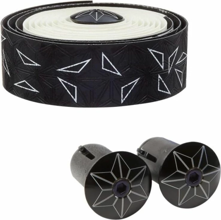 Mbështjellës timoni Supacaz, zi e bardhë