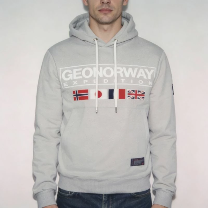 Duks për meshkuj Geographical Norway, gri [Madhësia: S]