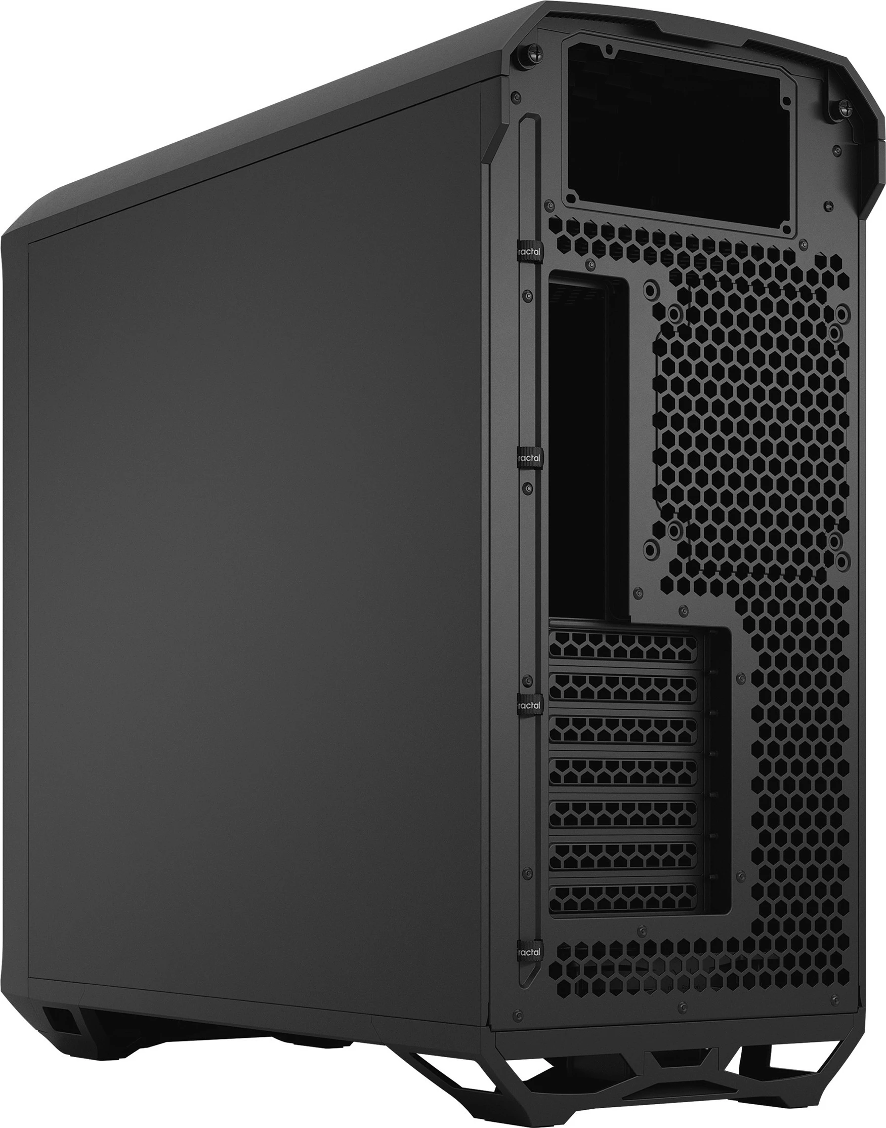 Kasë Fractal Design Torrent, Tower, PC, ATX, EATX, ITX, micro ATX, SSI CEB, Steel, Gaming, e zezë