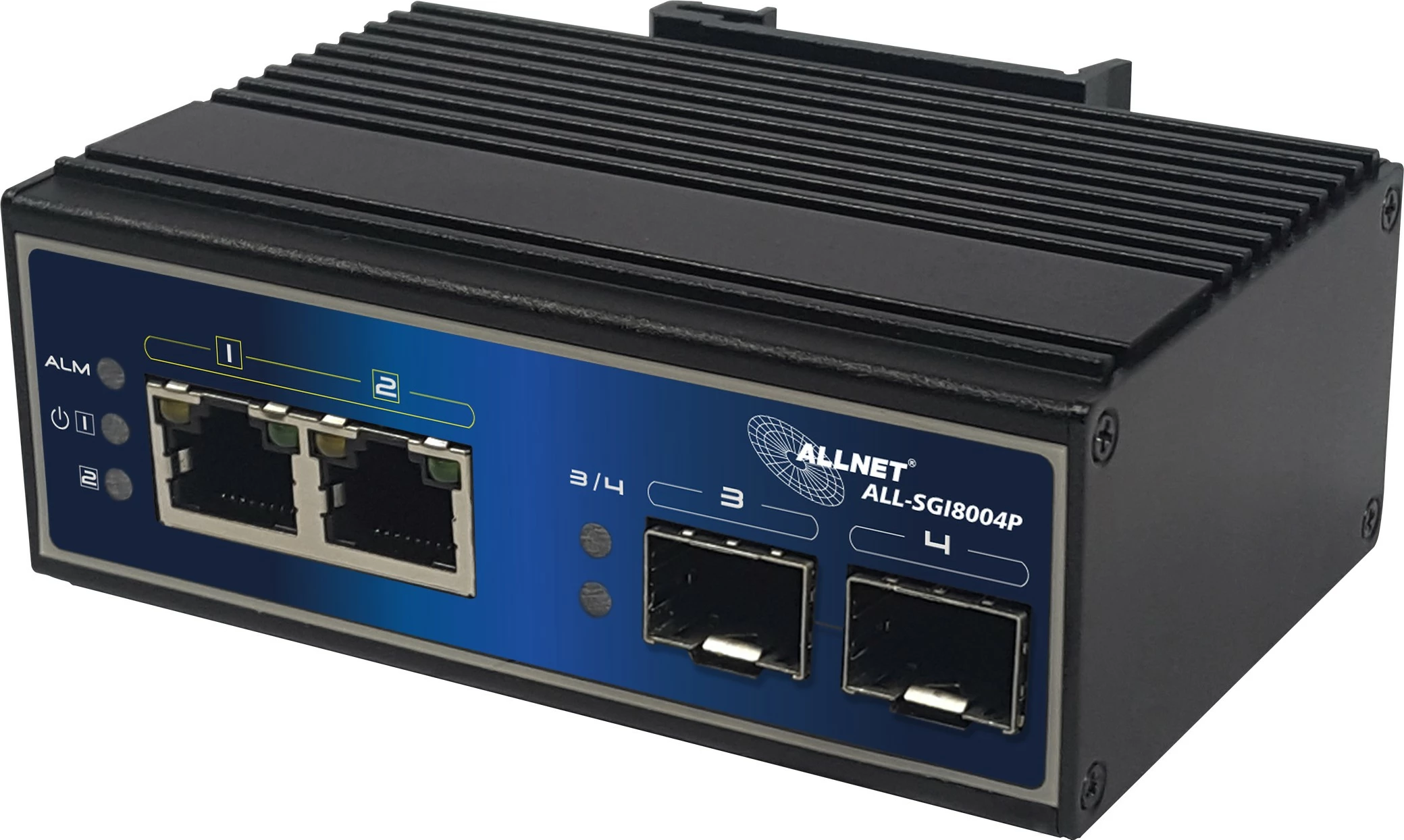 Switch ALLNET ALL-SGI8004P, Gigabit Ethernet, PoE, i zi