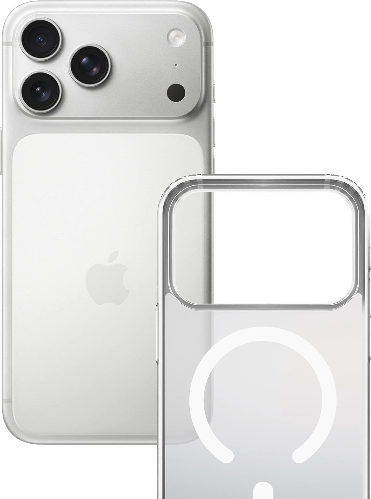 Mbështjellës 3mk Frosty MagCase për iPhone 17 Pro, i bardhë