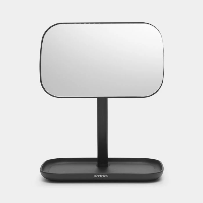 Pasqyrë tavoline Brabantia ReNew 280702 me tabaka ruajtëse, gri e errët