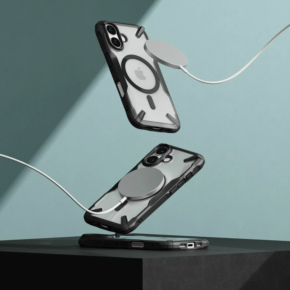 Mbështjellës Ringke Fusion X MagSafe për iPhone 16, i zi