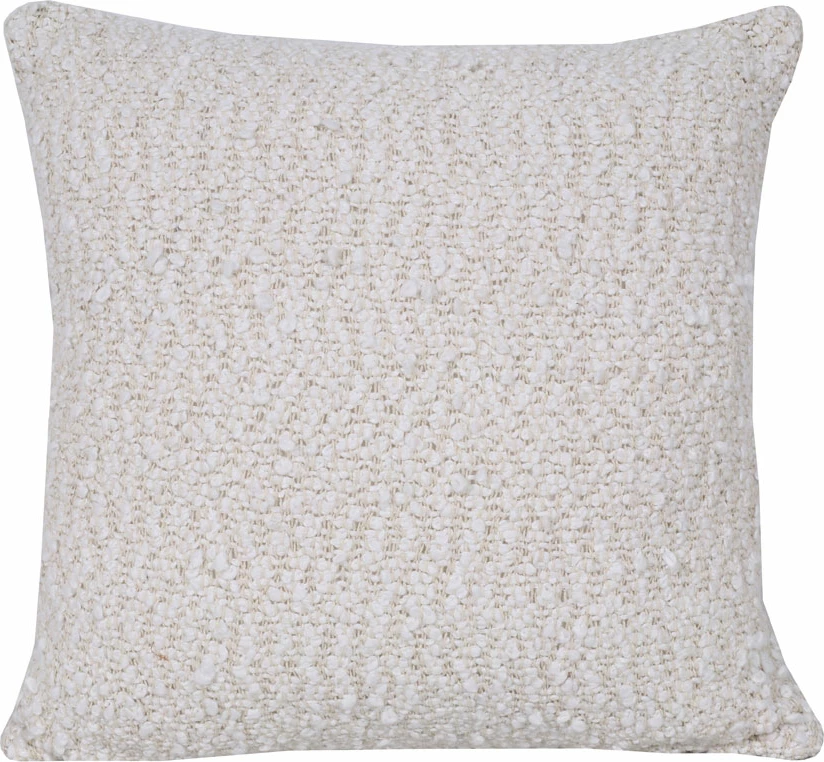 Jastëk dekorativ SIMPUL, pëlhurë e bardhë, 45x45cm