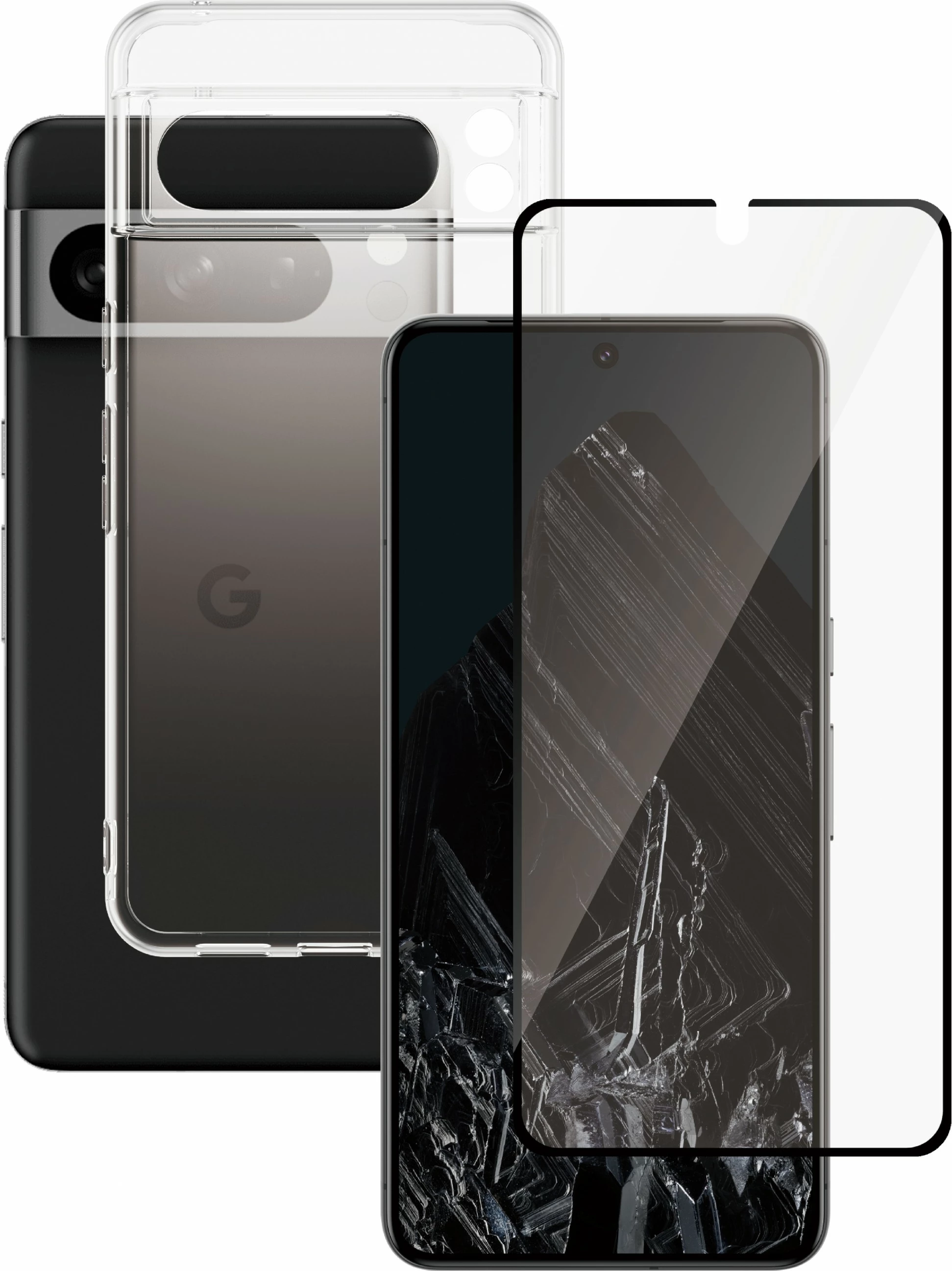 Mbrojtës ekrani PanzerGlass SAFE. për Google Pixel 8, transparent