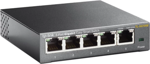 Switch TP-LINK TL-SG105E 5-port Gigabit, gri