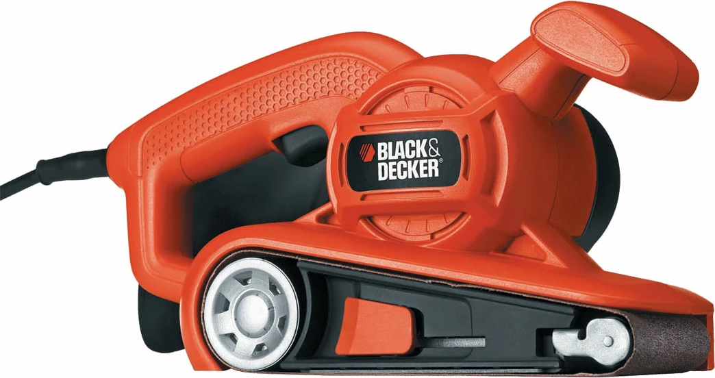 Brusilëse me shirit Black&Decker KA86 720 W 75x457 mm, portokalli/zi, me qese pluhuri