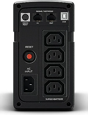 UPS CyberPower RT650EI, 650VA/400W, 4x C13, tower, e zezë