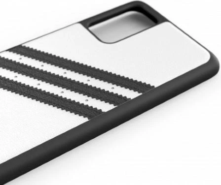 Mbështjellës Adidas OR Molded Case për Samsung Galaxy S20+, bardhë e zi