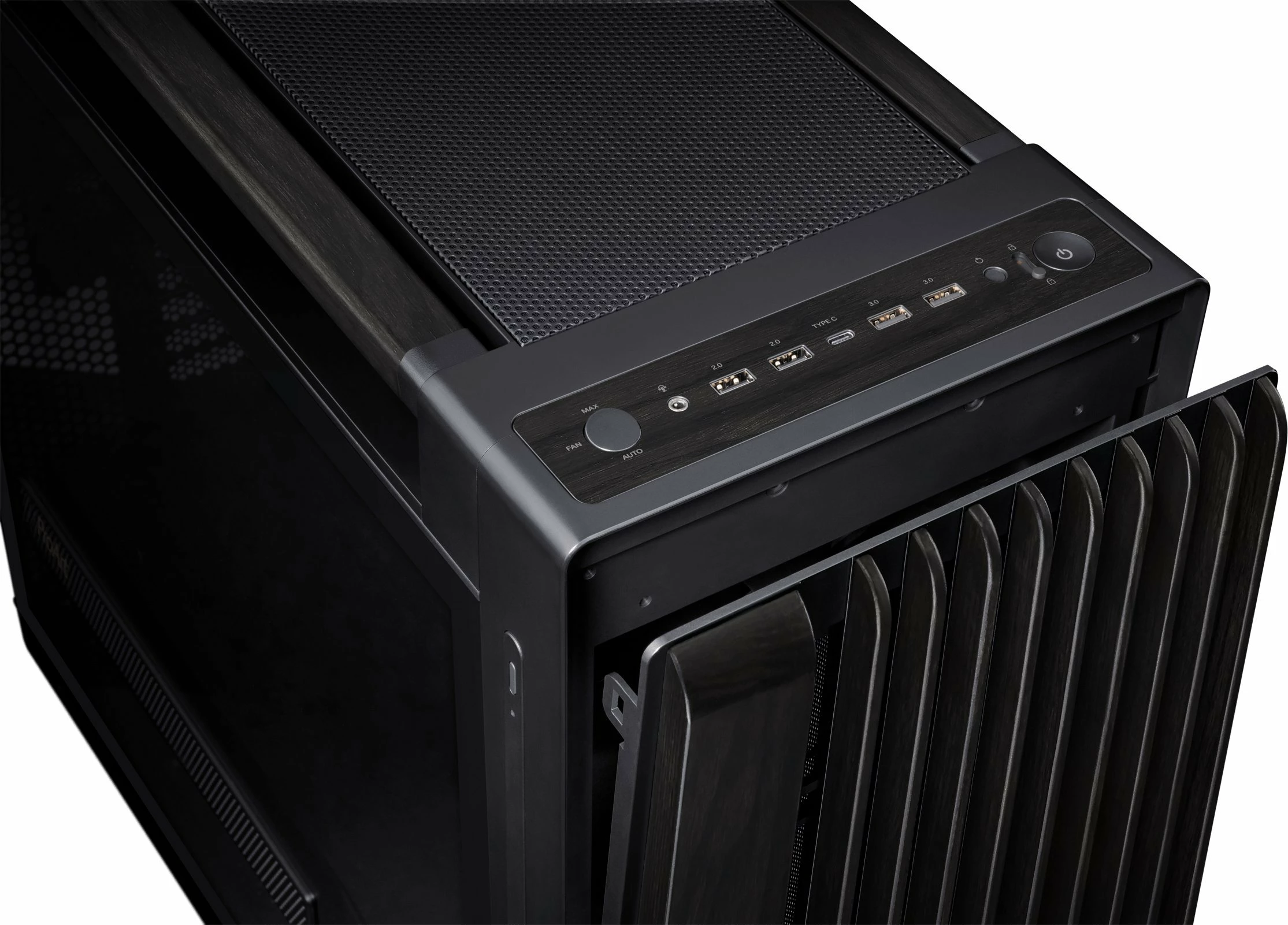 Kasë Asus ProArt PA602 (90DC00J0-B09010) Midi Tower e-ATX/ATX, 420mm radiator, USB-C, pa PSU, e zezë