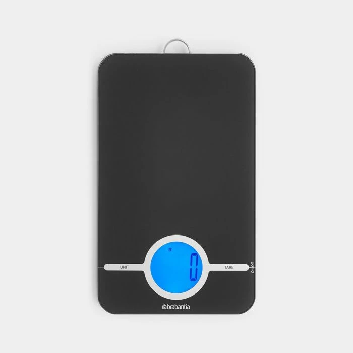 Peshore kuzhine Brabantia 122644 1 g-5 kg, e zezë