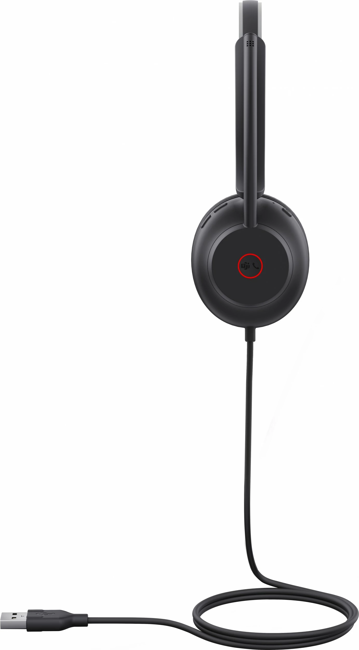 Kufje Yealink UH35 Dual Teams USB-A, me kabllo, për zyrë/qendër thirrjesh, 20 - 20000 Hz, 139.5 g, të zeza