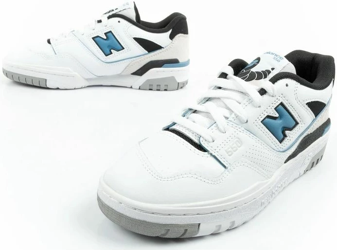 Atlete fëmijësh New Balance 550, të bardha
