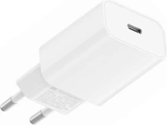 Karikues muri XIAOMI 20W USB-C PD 3.0 QC 3.0, Bardhë