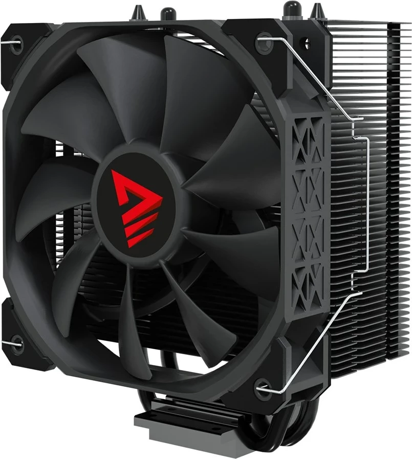 Sistem ftohës kompjuteri Savio SAVGCOFROSTBLACKX2, 12 cm, i zi