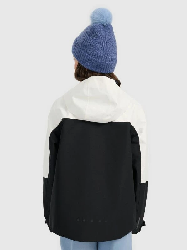 Jakne 3-në-1 për vajza 4f, e zezë