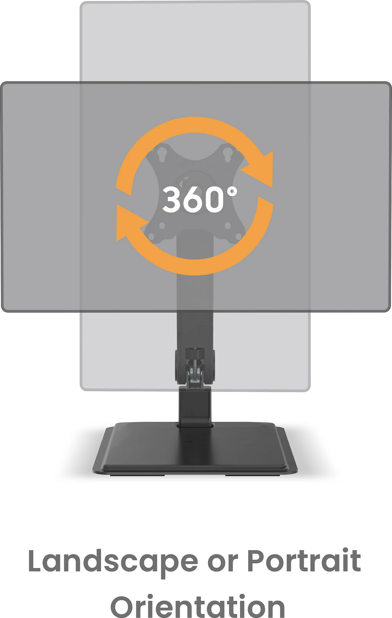 Mbajtëse monitori EQUIP 650124 për tavolinë, 17-32", VESA 75x75-100x100, 8 kg, e zezë