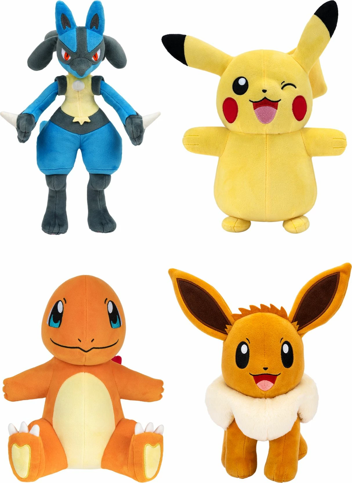 Lodër peluç Pokemon 30 cm, asortuar