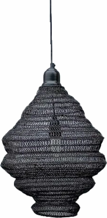 Llambë varëse Ruche, metal i zi, 35x35x40cm