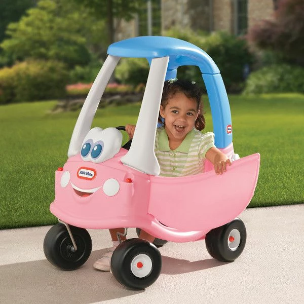 Makinë lodër shtytëse Little Tikes Cozy Coupe Princess 614798, 82×44×82 cm, rozë