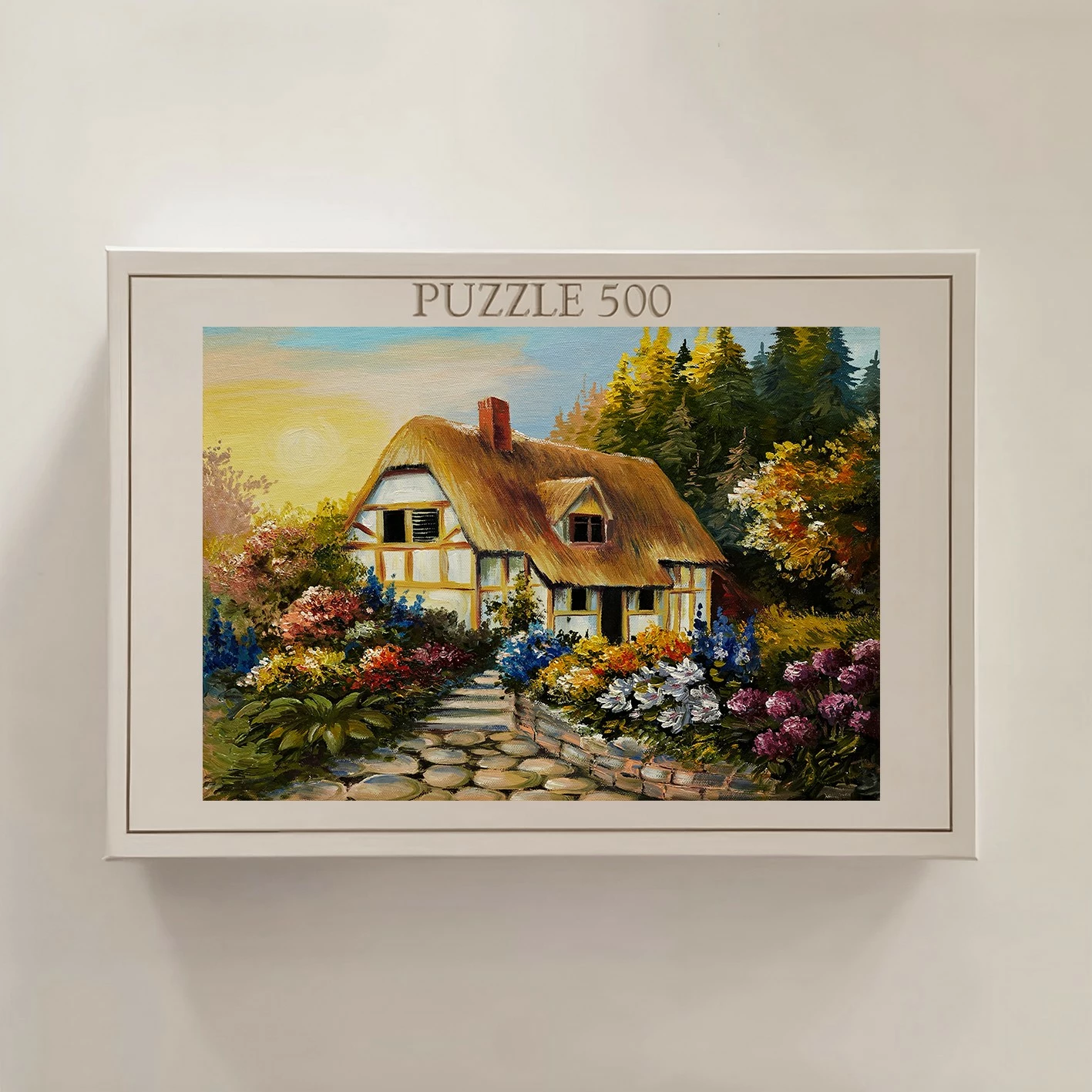 Puzzle 500 copë, Evila Originals, shumëngjyrësh, PZL_087_500