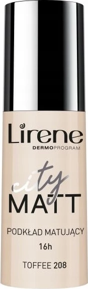 Primer për fytyrë Lirene City Matt 208 Toffee për femra 30ml
