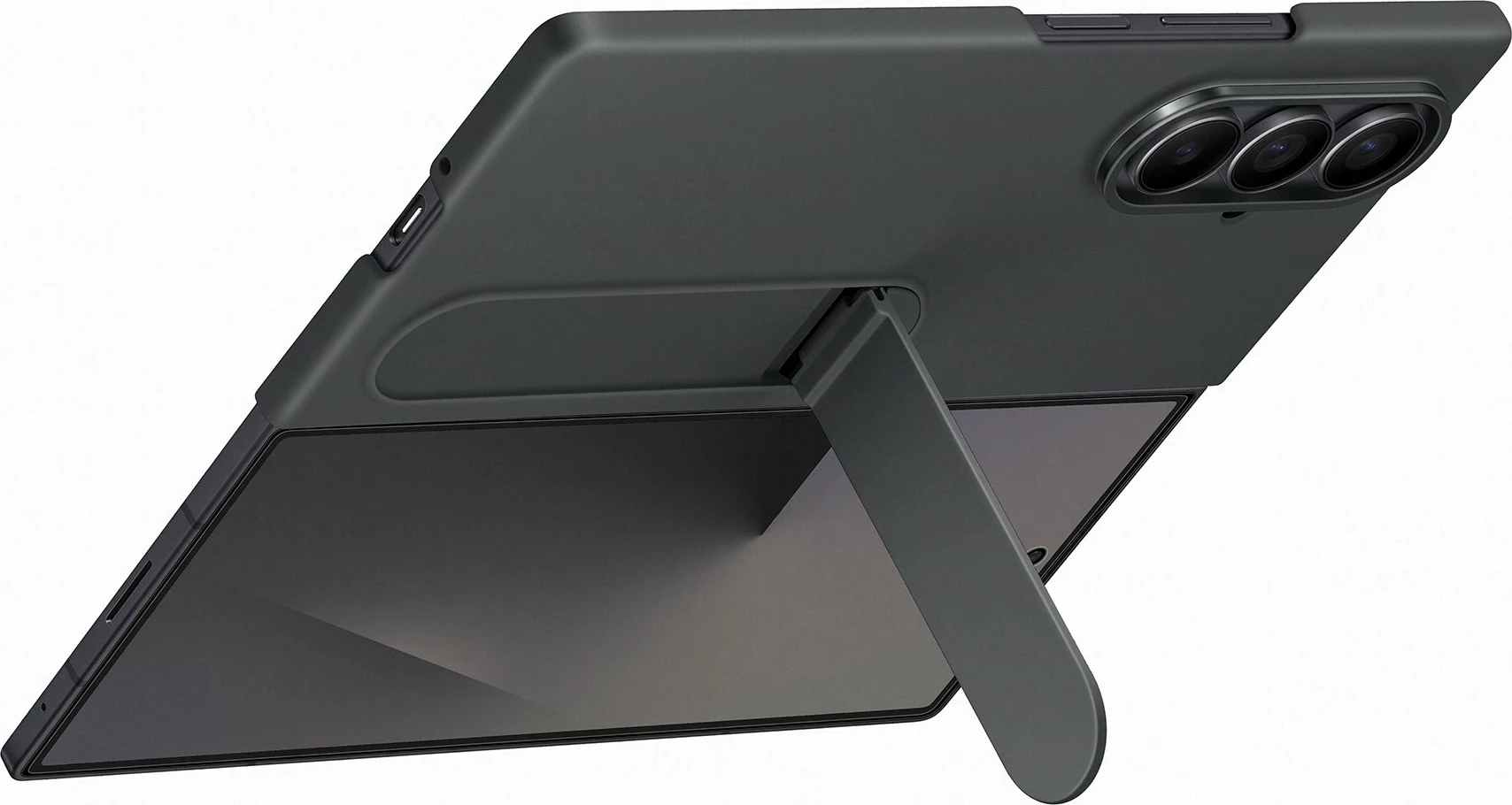 Mbështjellës silikon Samsung Galaxy Fold7 i zi