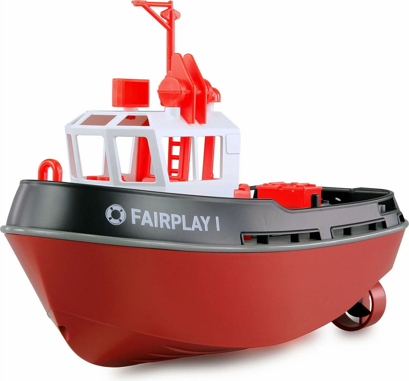 Varkë RC AMEWI Fairplay I, 1:72, 2.4 GHz, Li-Ion 600 mAh, e kuqe/zezë/bardhë
