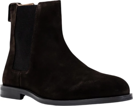 Çizme për meshkuj Calvin Klein ESS RUBBER CHELSEA S HM0HM02055, kafe e errët [Madhësia: 44]