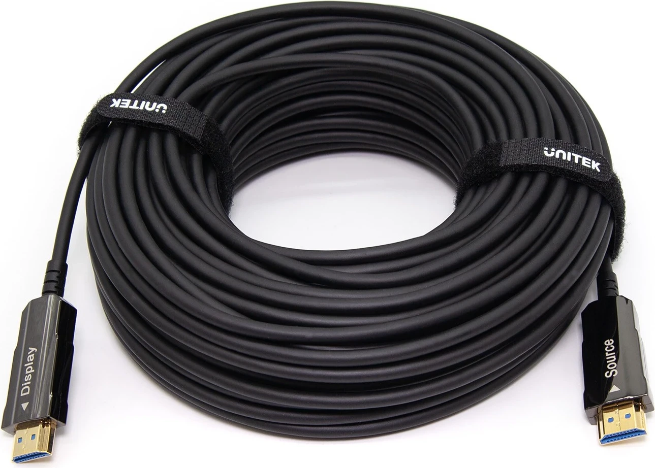 Kabell HDMI Unitek 2.0 AOC 4K 60Hz, 50 m, i zi