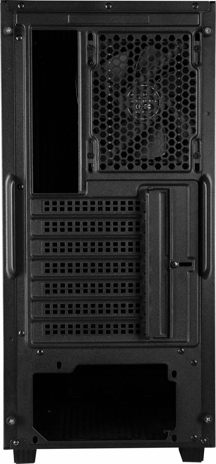 Kasë Chieftec Elox AS-01B-OP Midi Tower ATX/Micro-ATX/Mini-ITX, pa furnizues rryme, e zezë