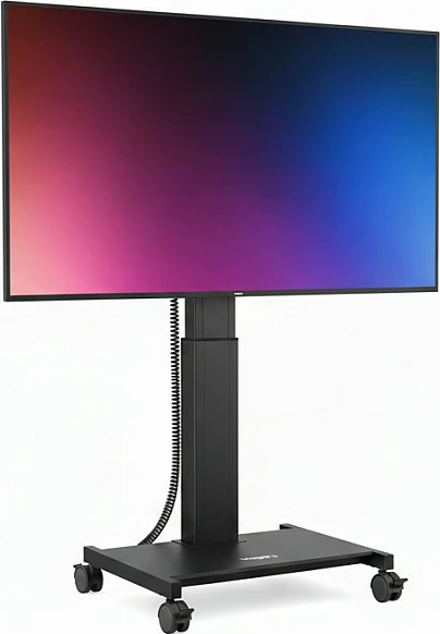 Karrocë me lift motorik për ekran Vogel's RISE 5308, 80 mm/s, e zezë