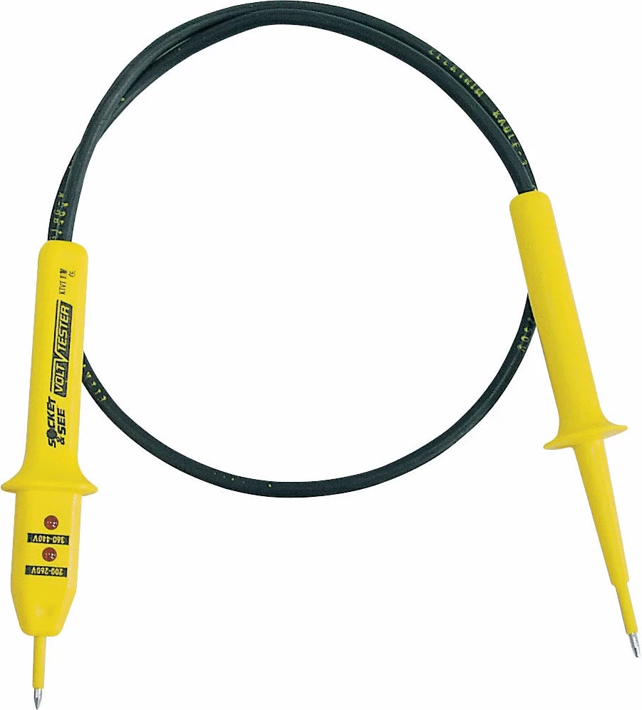 Tester voltazhi PROLINE 10584 220-380 V, i verdhë