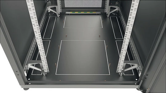 Kabinet serveri EFB Elektronik Serverschrank-PRO 42HE (42U), 1963x800x1000mm, RAL 9005 i zi